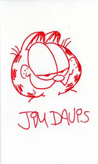 Jim Davis autograph