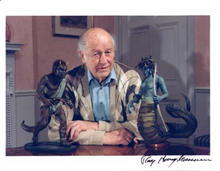 Ray Harryhausen autograph