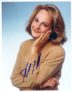 Helen Hunt autograph
