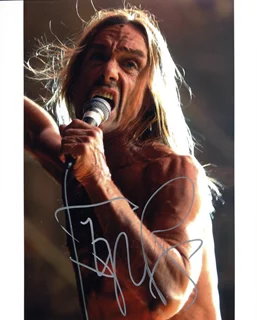 Iggy Pop autograph