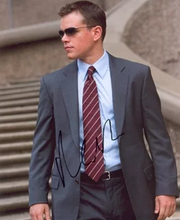 Matt Damon autograph