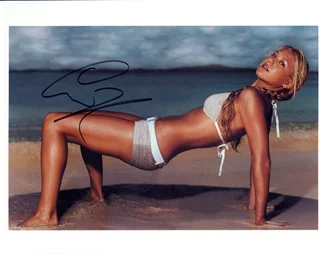 Anna Kournikova autograph