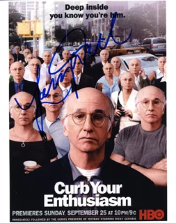 Larry David autograph