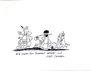 Mel Casson autograph