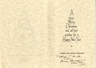 Duncan Renaldo autograph