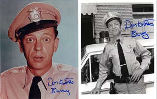 Don Knotts autograph