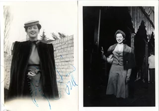 Rosalind Russell autograph