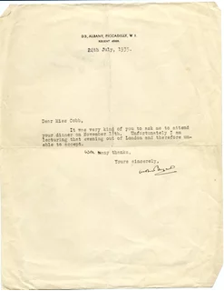 Anthony Burgess autograph