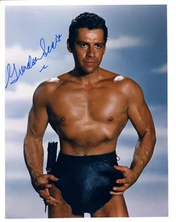 Gordon Scott autograph