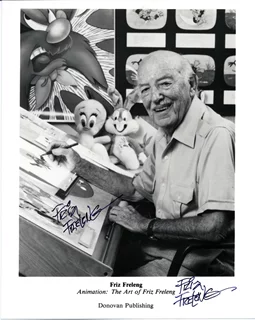 Friz Freleng autograph