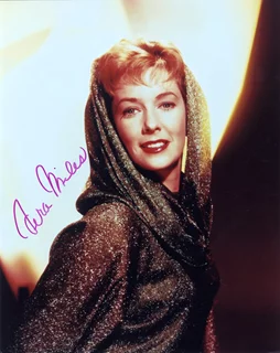 Vera Miles autograph
