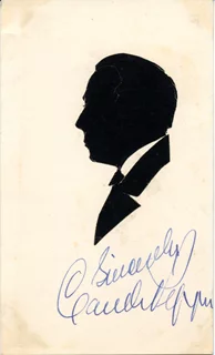Claude Pepper  autograph