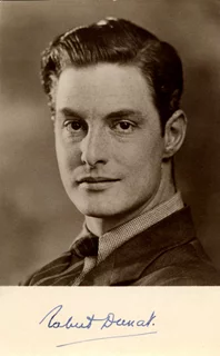 Robert Donat autograph