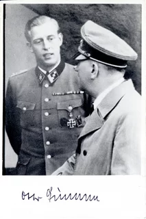 Otto Gunsche autograph