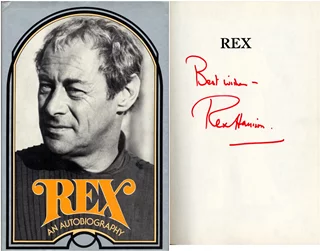 Rex Harrison autograph