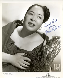Juanita Hall autograph