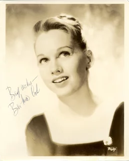 Barbara Cook autograph