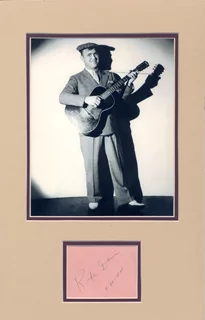 Rufe Davis autograph