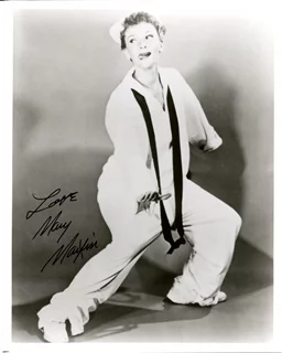 Mary Martin autograph