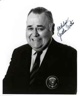 Jonathan Winters autograph
