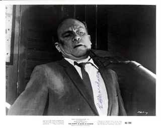 E.G. Marshall autograph