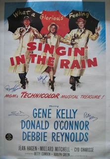 Singin' In The Rain autograph