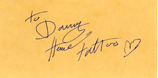 Herve Villechaize autograph