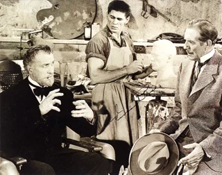 Vincent Price autograph