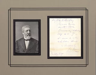 James Blaine autograph