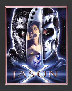 Jason X autograph