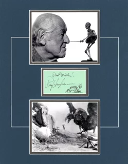 Ray Harryhausen autograph