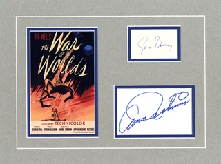 The War of the Worlds autograph
