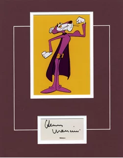The Pink Panther autograph