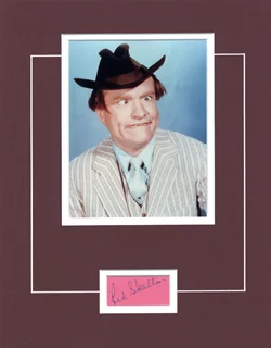 Red Skelton autograph