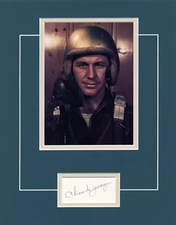 Chuck Yeager autograph