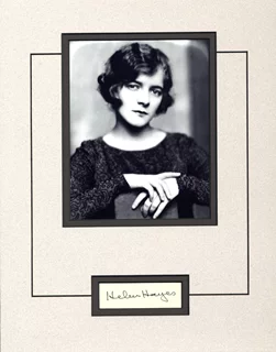 Helen Hayes autograph