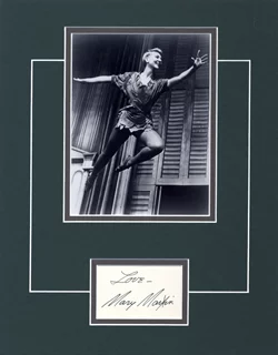 Mary Martin autograph