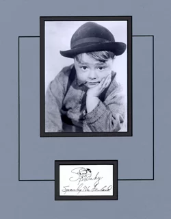 Spanky McFarland autograph