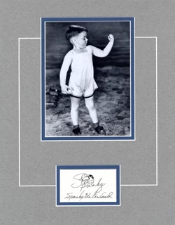 Spanky McFarland autograph
