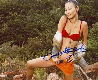 Bai Ling autograph