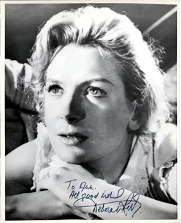 Deborah Kerr autograph