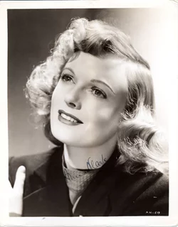 Anna Neagle autograph