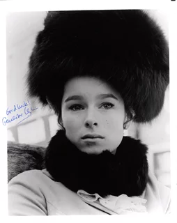 Geraldine Chaplin autograph