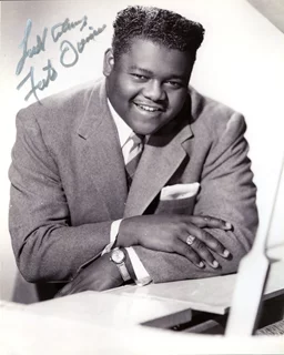 Fats Domino autograph
