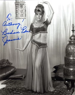 Barbara Eden autograph