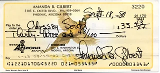 Amanda Blake autograph