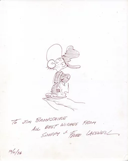 Fred Lasswell autograph