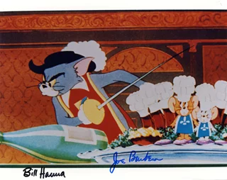 Hanna/Barbera autograph