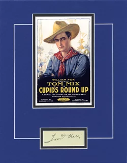 Tom Mix autograph