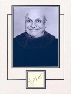 Jackie Coogan autograph